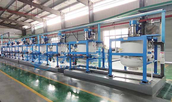 Nitration Reaction Liquid Post treatment Continuous Extraction And 